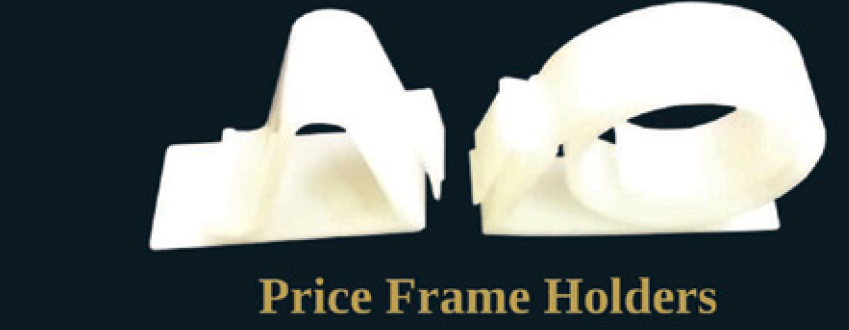 Price cassette supporting clip(price Frame Holder)