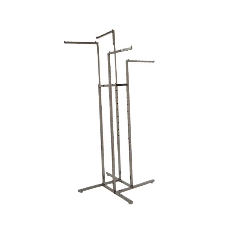 four-way S.S garment Display stand