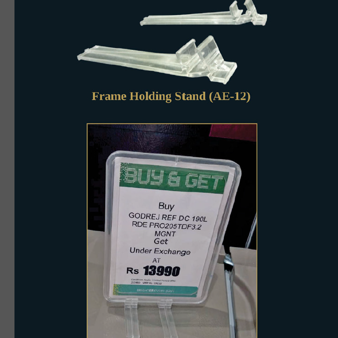 Slant leg stand (AE-12)